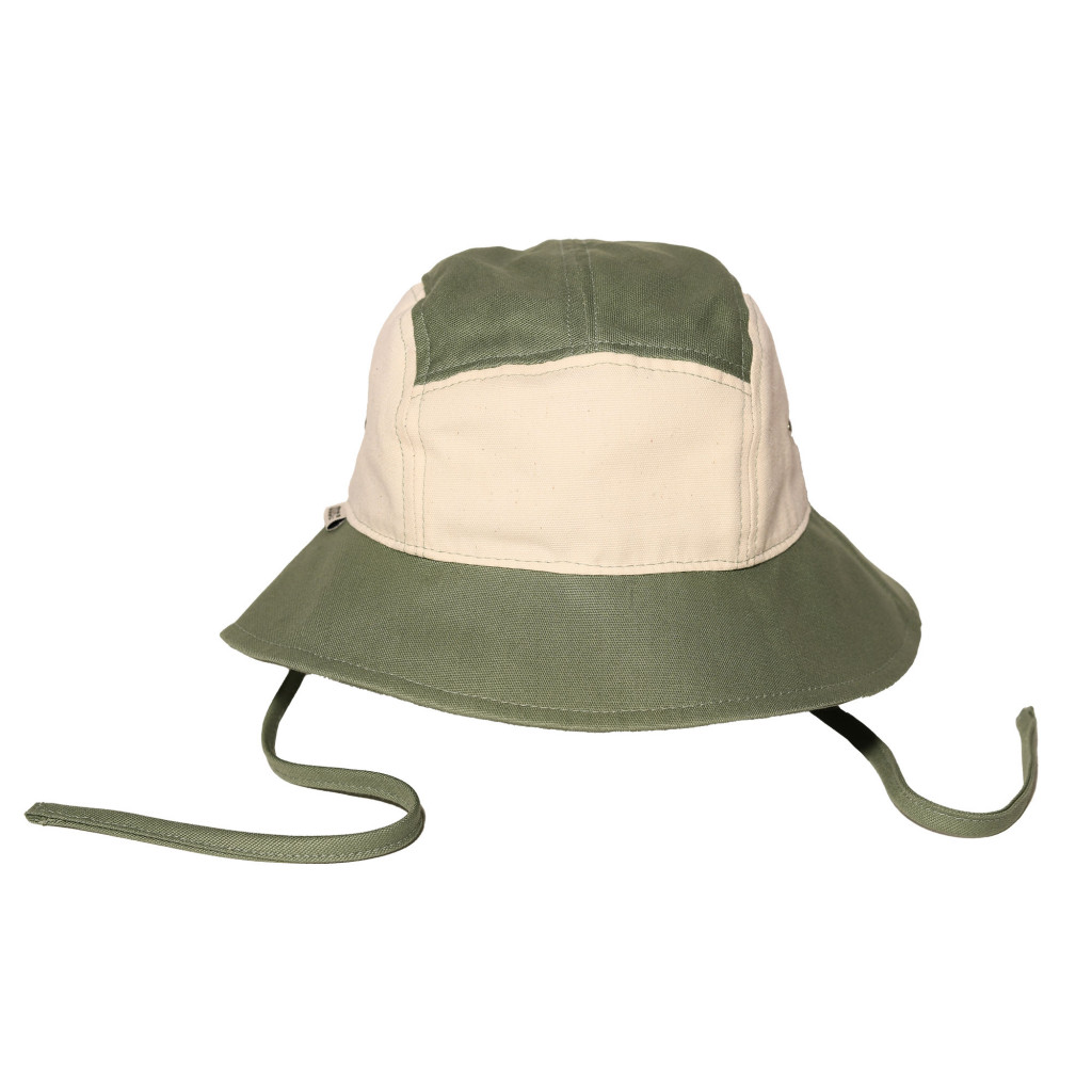KiETLA KiETLA klobúčik s UV ochranou 1-2 roky (Natural / Green)