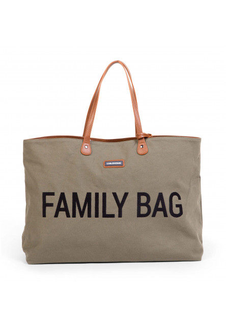 Cestovní taška Family Bag Canvas Khaki Childhome