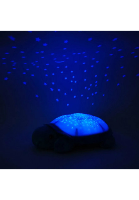 Noční světlo s projekcí Želva modrá