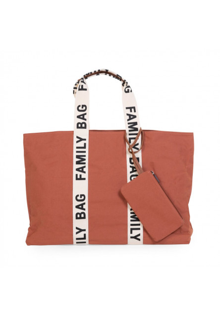 Cestovní taška Family Bag Canvas Terracotta Childhome