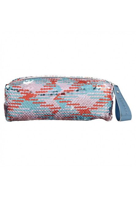 Kosmetická taška - barevná s měnícími flitry Top Model