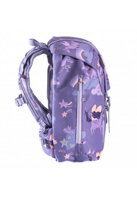 Školní batoh Retro Unicorn Purple 22L