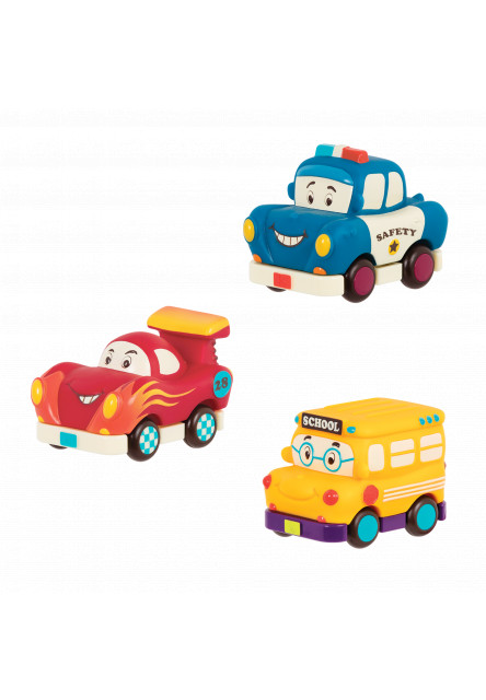 Mini autíčka na setrvačník Mini Wheeee-ls! Školní bus B-Toys