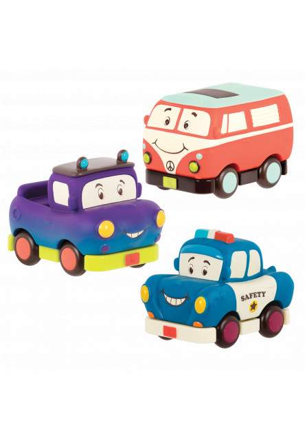 Mini autíčka na setrvačník Mini Wheeee-ls! Pick-up B-Toys