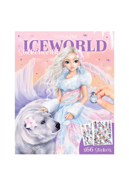 Iceworld Stickerworld, 166 samolepek Top Model