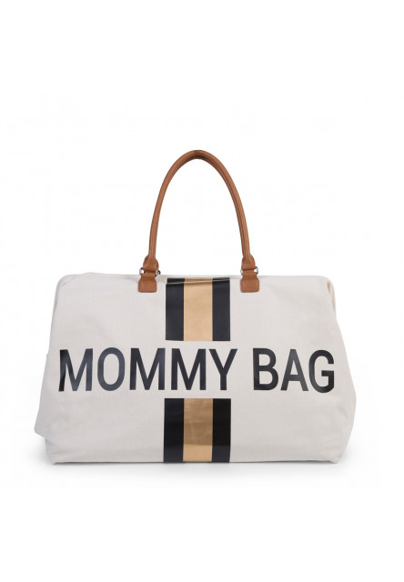 Přebalovací taška Mommy Bag Off White / Black Gold Childhome