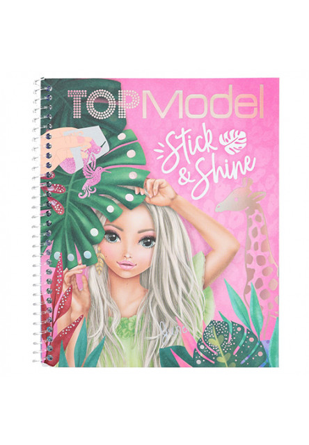 Stick & Shine, Blok a lesklé lepicí fólie, June Top Model