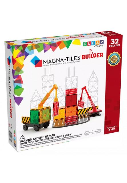 Magnetická stavebnice Builder 32 dílů Magna-Tiles
