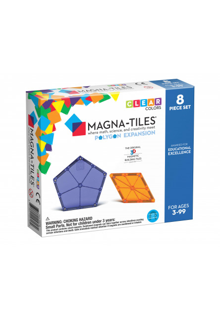 Magnetická stavebnice Polygons 8 dílů Magna-Tiles