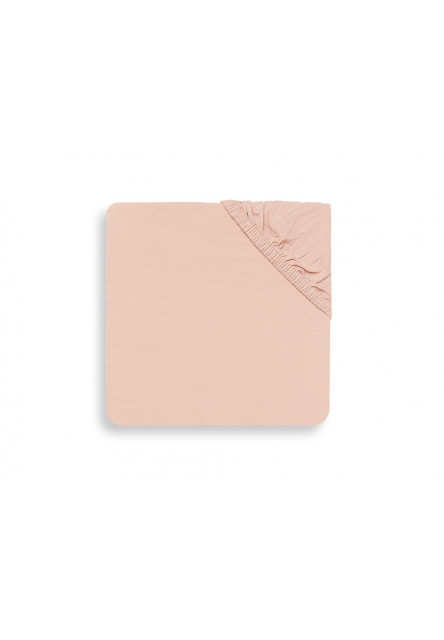 Prostěradlo napínací 40/50 x 80/90 cm Pale Pink Jollein