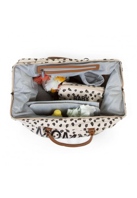 Přebalovací taška Mommy Bag Canvas Leopard