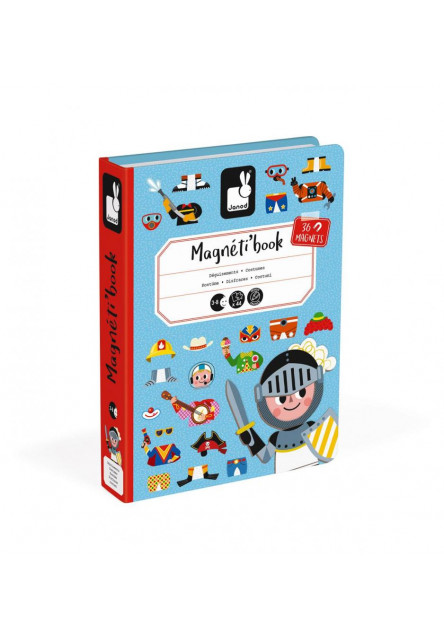 Magnetická kniha Magnetibook Oblékání chlapci