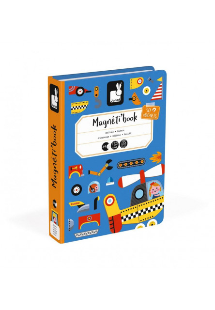 Magnetická kniha Magnetibook Dopravní prostředky