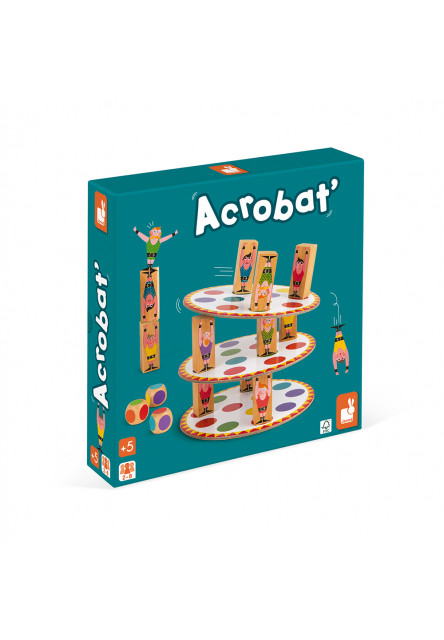 Společenská hra pro děti Akrobat Janod