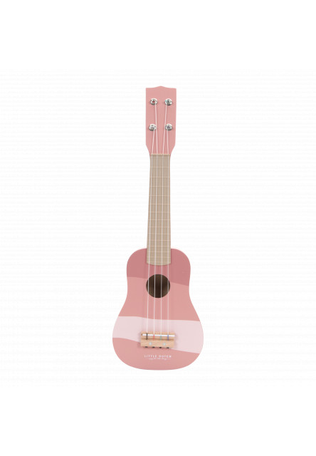 Kytara dřevěná Pink Little Dutch